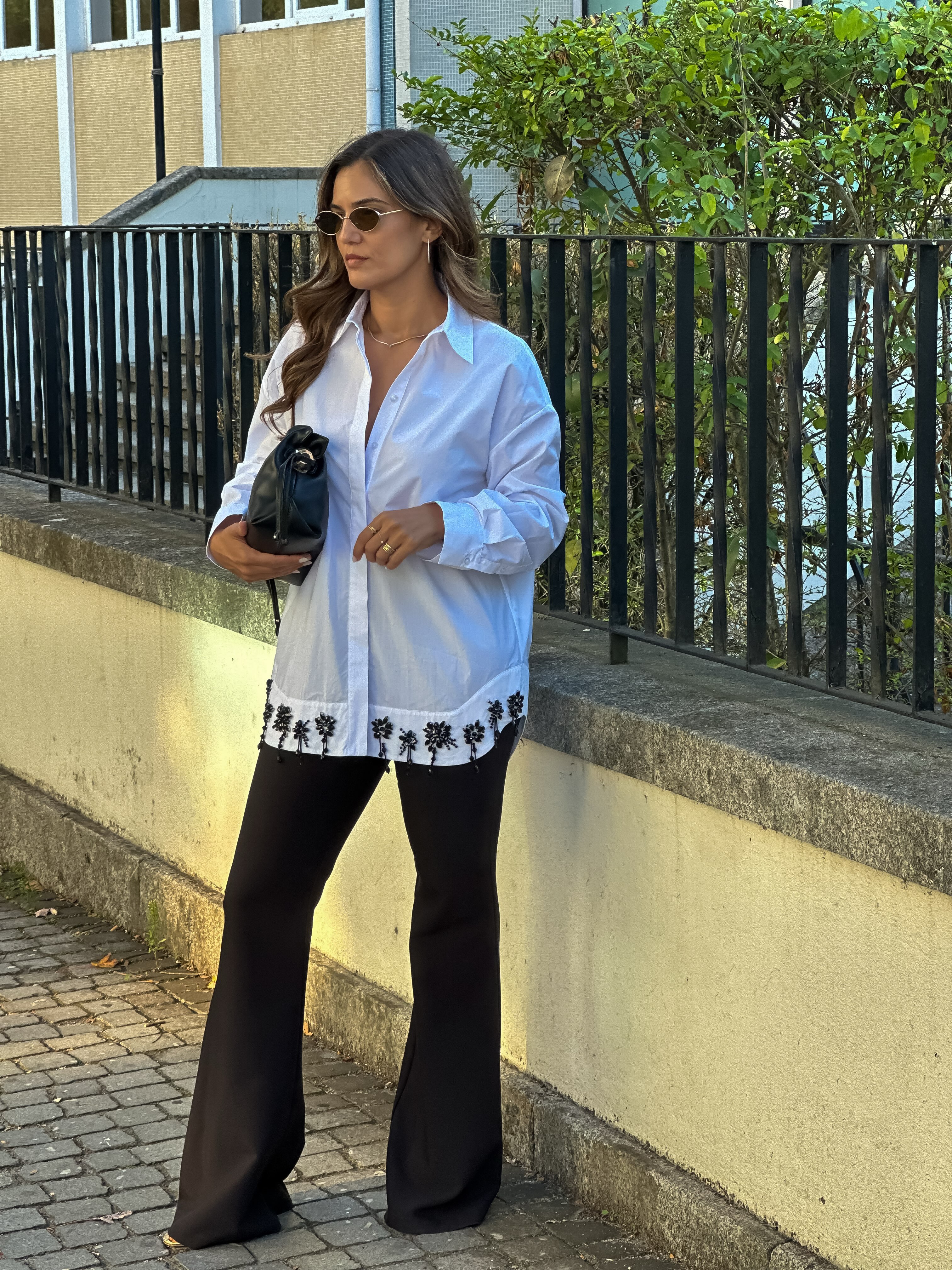 Camisa com aplicação