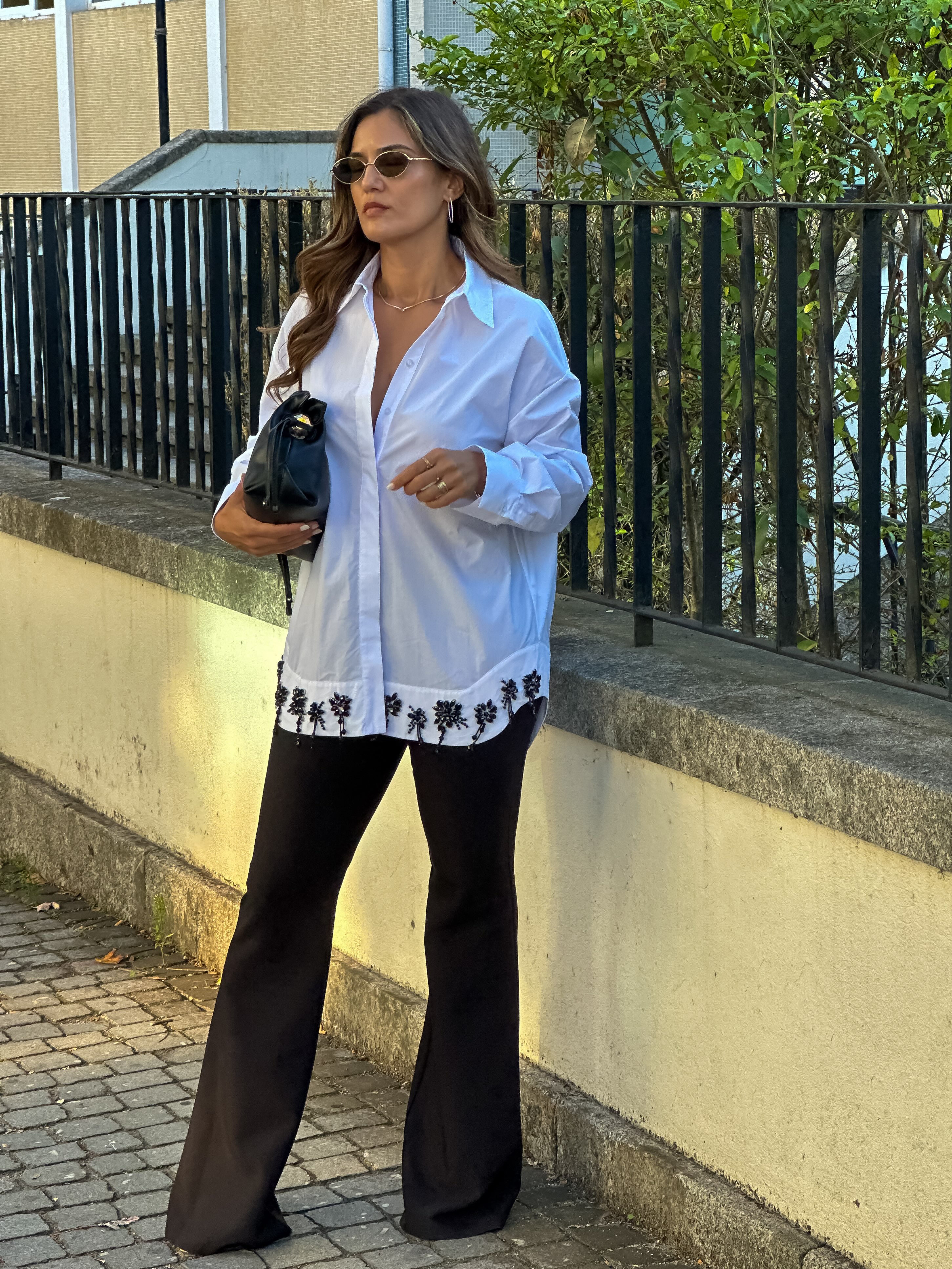Camisa com aplicação