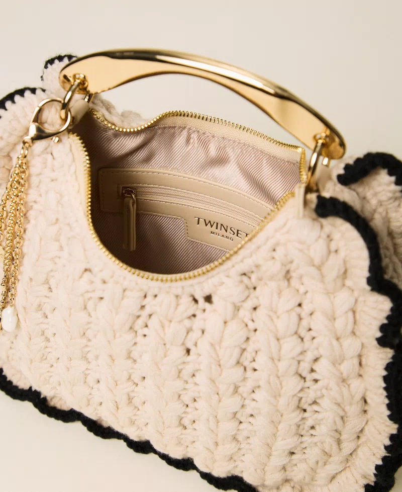 Crochet Croissant bag