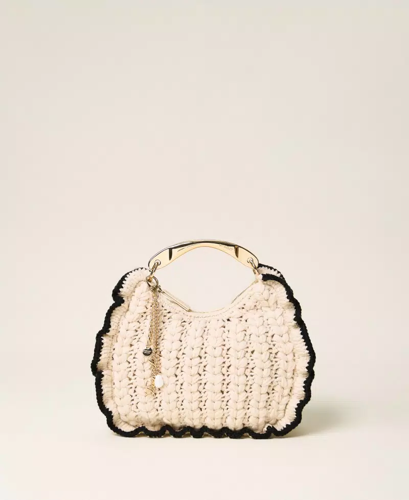 Crochet Croissant bag