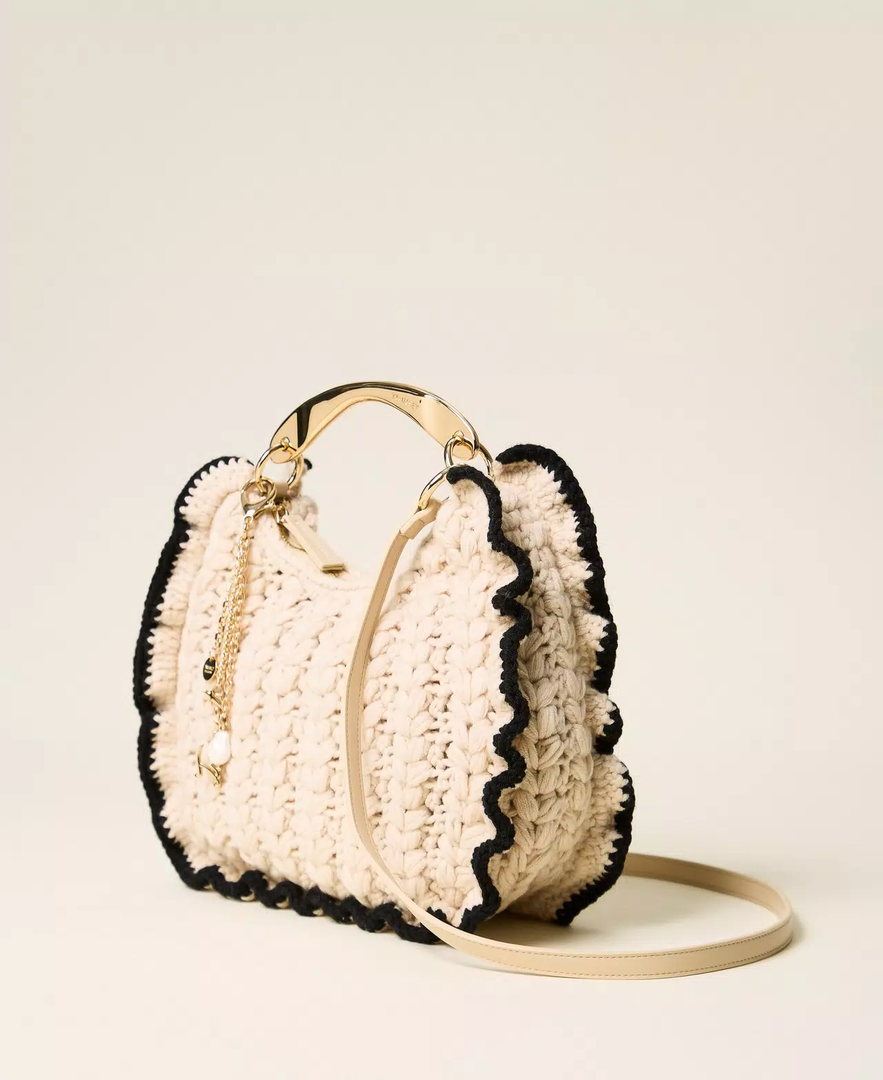 Crochet Croissant bag
