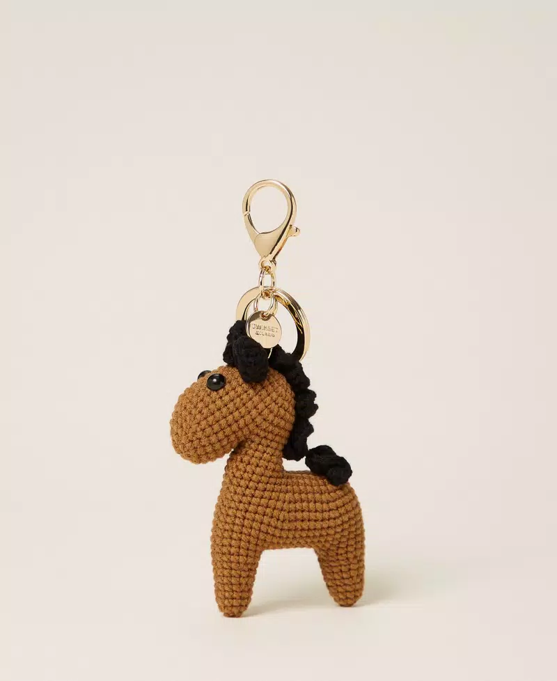 Crochet keyring