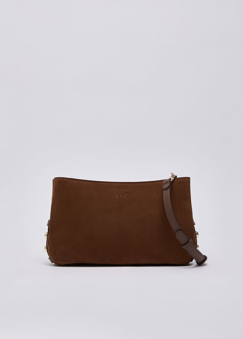 Bolsa de ombro com tachas