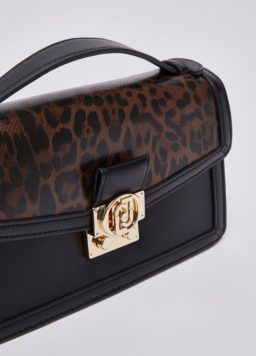Crossbody bag animal-print