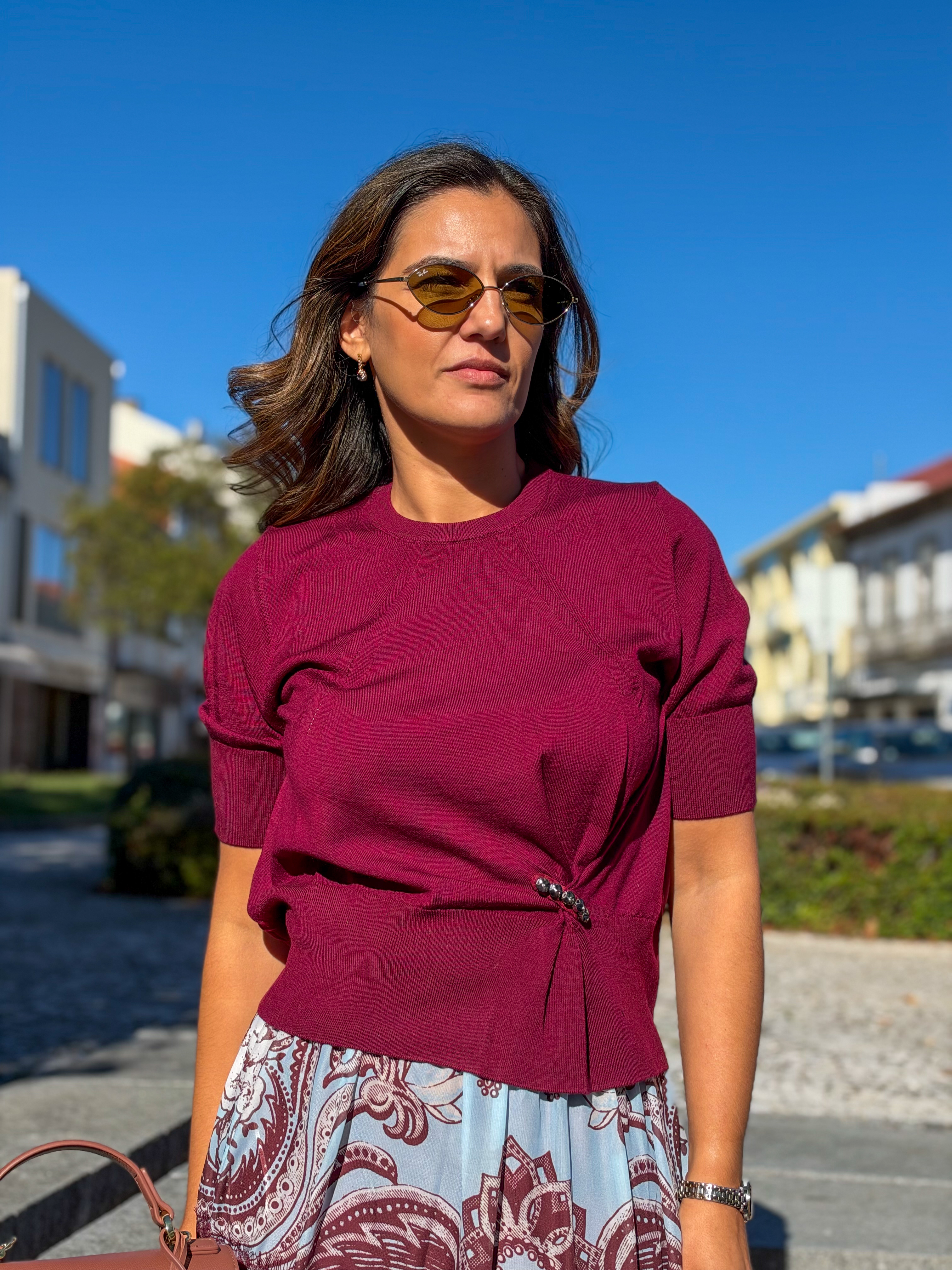 Malha com aplicação