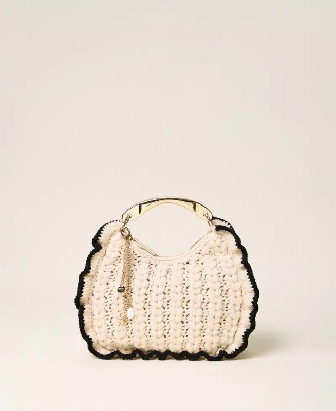 Crochet Croissant bag