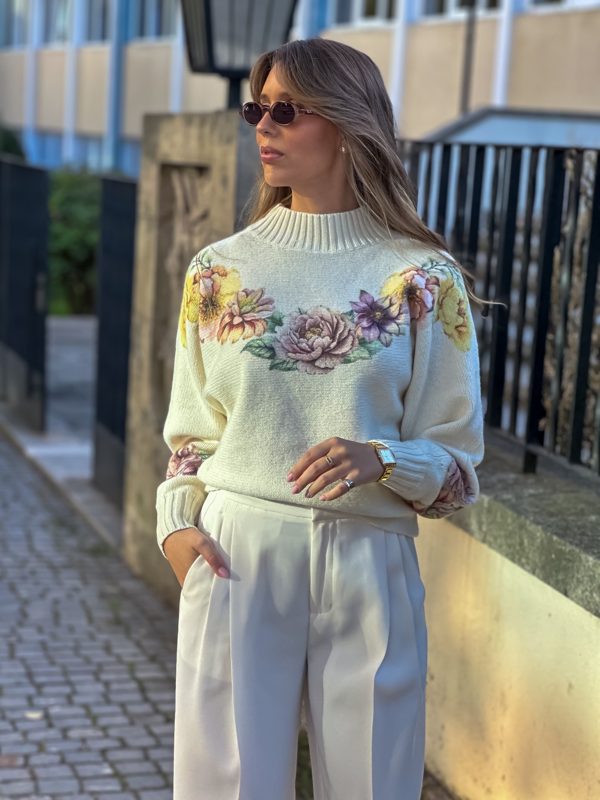 Camisola flores
